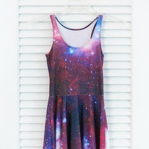 Galaxy Skater Dress
